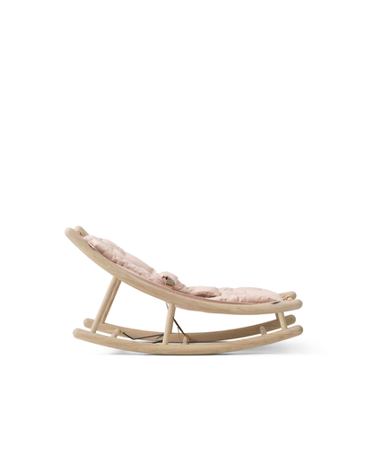 Oliver Furniture Wood Baby & Toddler Rocker - Oak and Rose