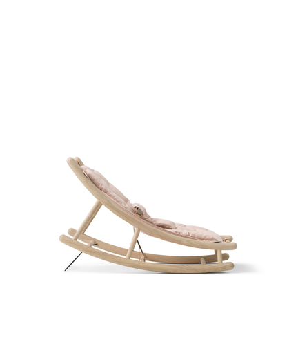 Oliver Furniture Wood Baby & Toddler Rocker - Oak and Rose