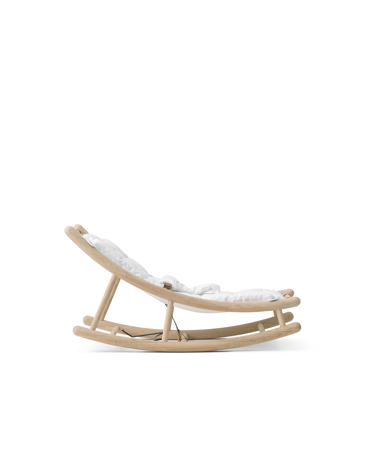 Oliver Furniture Wood Baby & Toddler Rocker - Oak and White