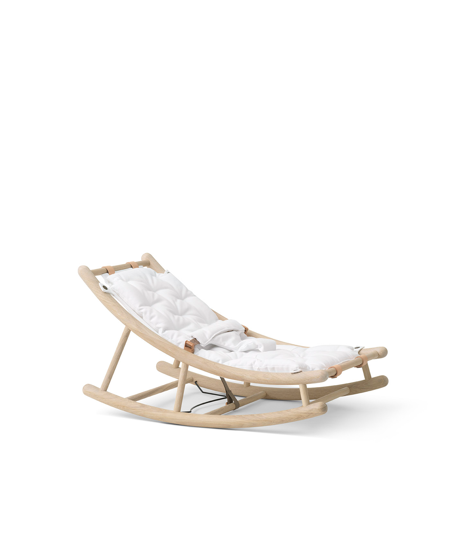 Oliver Furniture Extra Baby Cushion for Wood Baby and Toddler Rocker - White