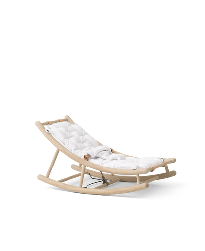 Oliver Furniture Extra Baby Cushion for Wood Baby and Toddler Rocker - White