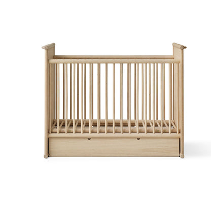 Camp Novel Convertible Cot & Bed (60×120 to 120×200 cm) - Oak
