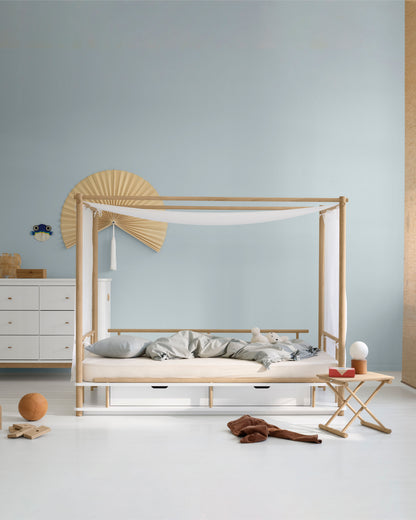 Oliver Furniture Camp Bed Table Low – Oak
