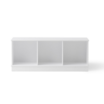 Oliver Wood Shelving Unit 3 x 1 With Base