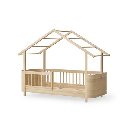 Oliver Furniture Wood Mini+ House Junior Bed - Oak