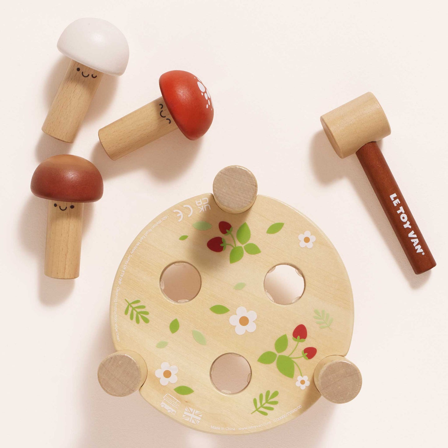 Le toy Van Woodland Mushroom Hammer Game