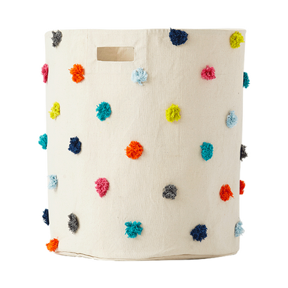 Pehr Multi-colour Pom Pom Storage Baskets