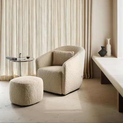 Quax Gomi Gliding & Swivel Nursing Chair - Teddy