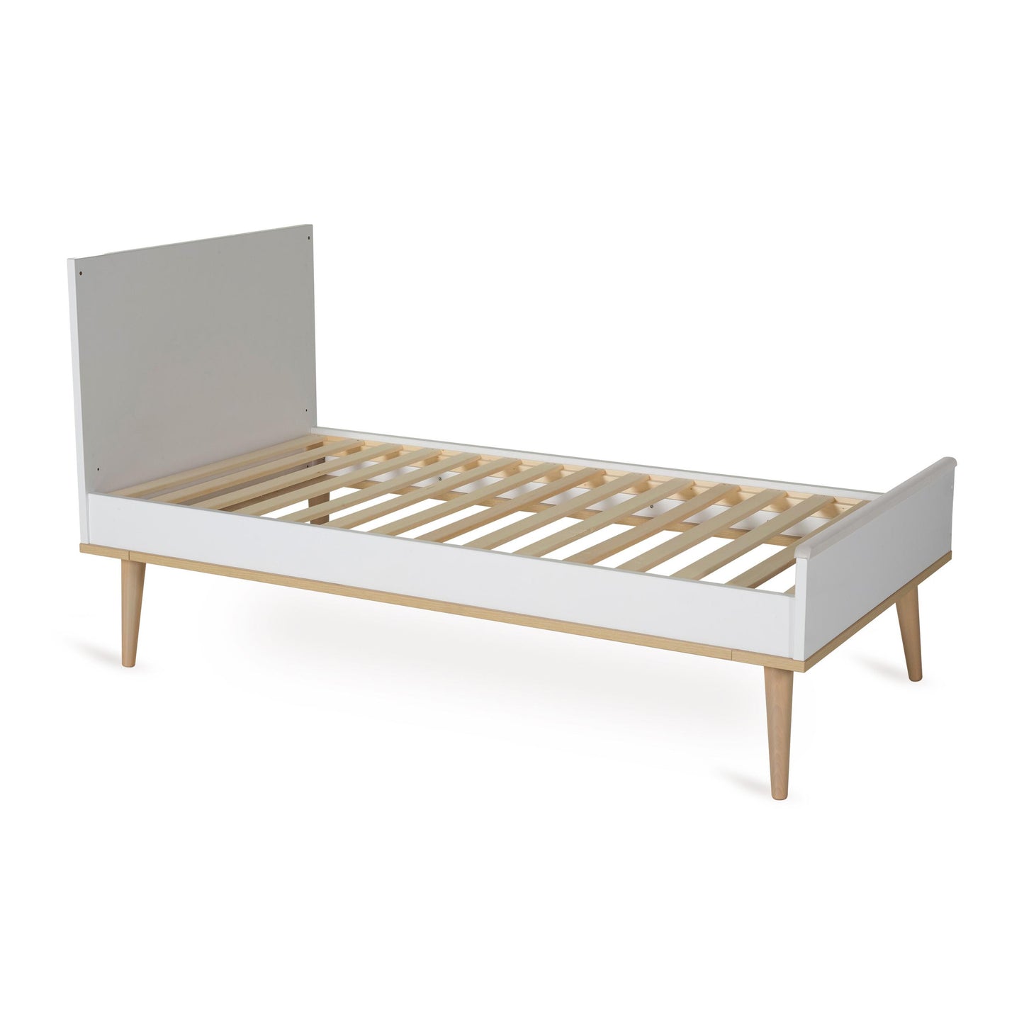 Quax Flow Cot Bed - 140 x 70 cm - White