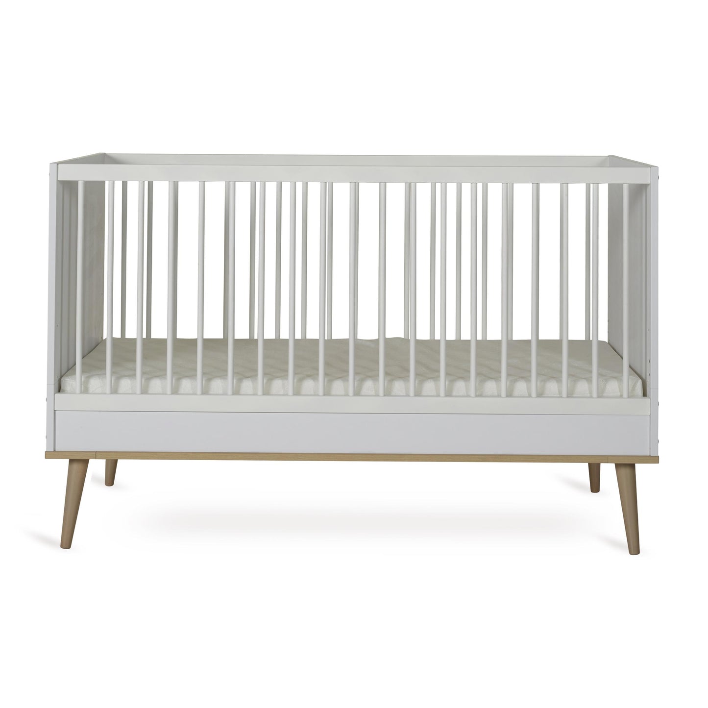Quax Flow Cot Bed - 140 x 70 cm - White