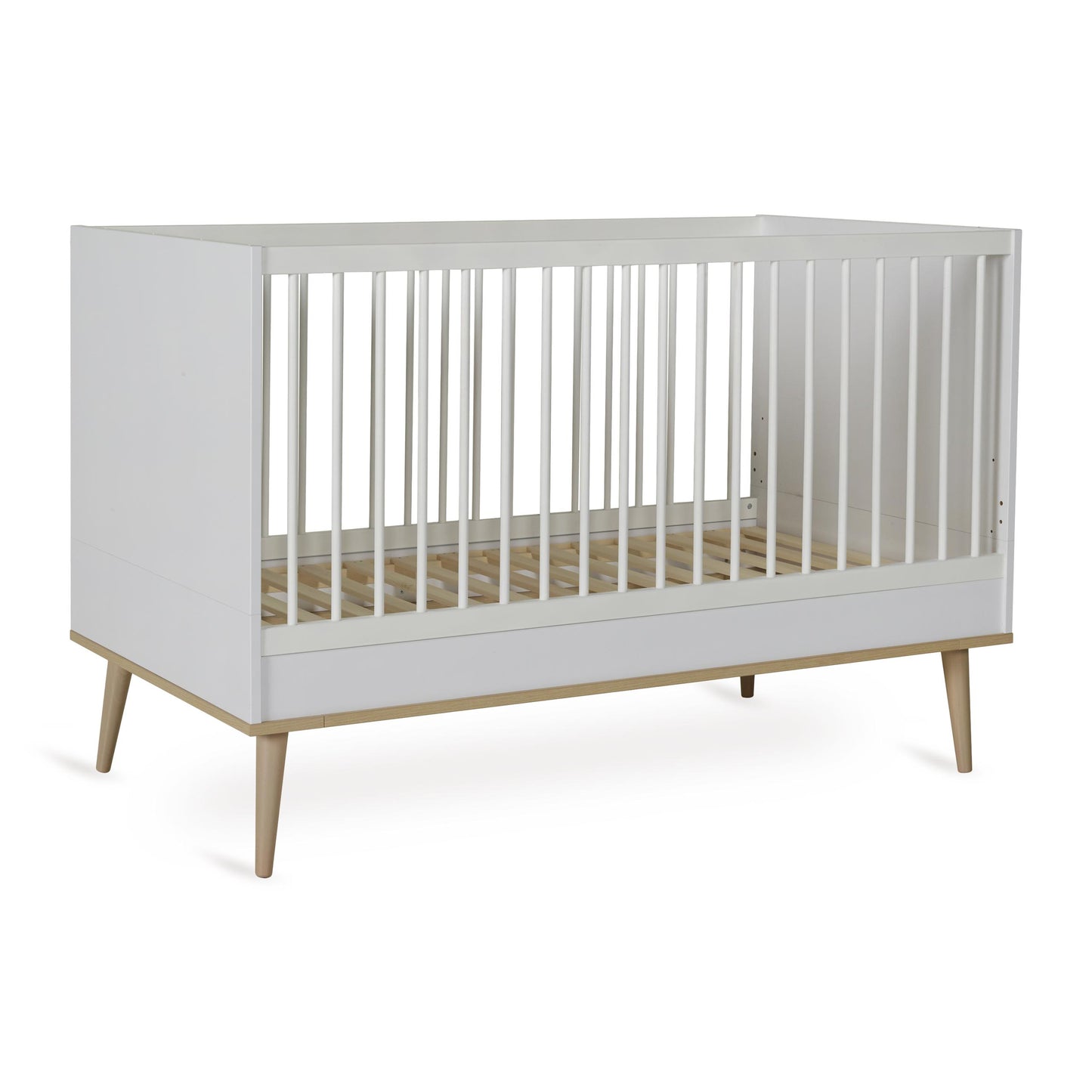 Quax Flow Cot Bed - 140 x 70 cm - White