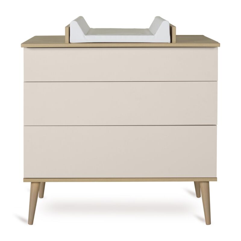 Quax Flow Chest With Optional Changing Top - Clay