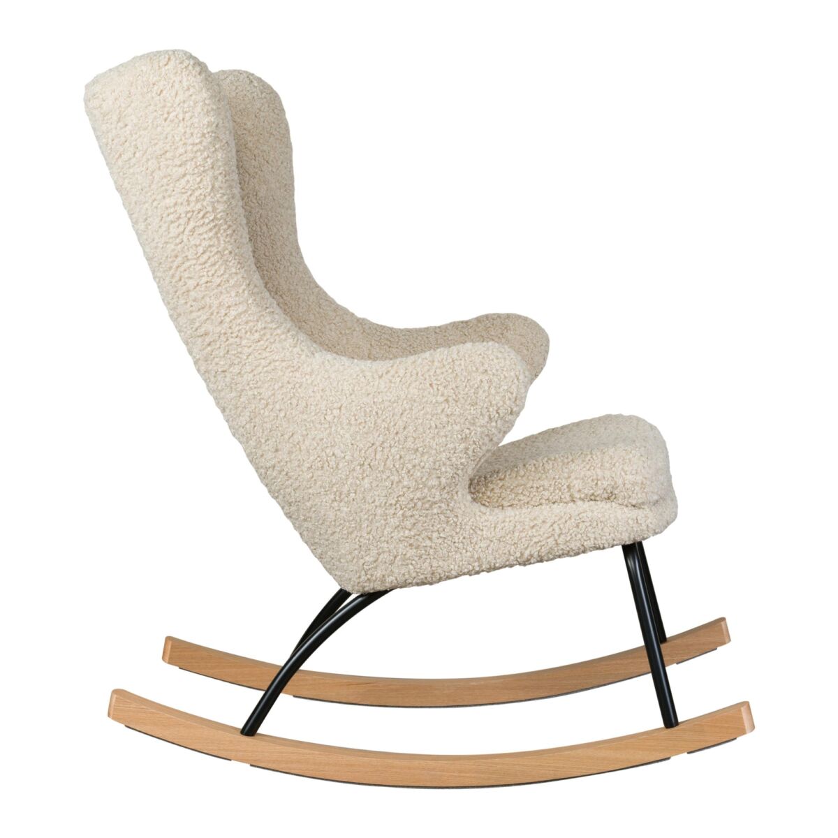 Quax De Luxe Adult Rocking Nursing Chair - Teddy Sheep