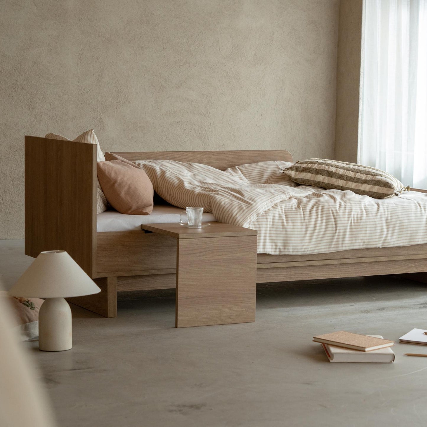 Quax Kyo Convertible Cot - Honey Ash