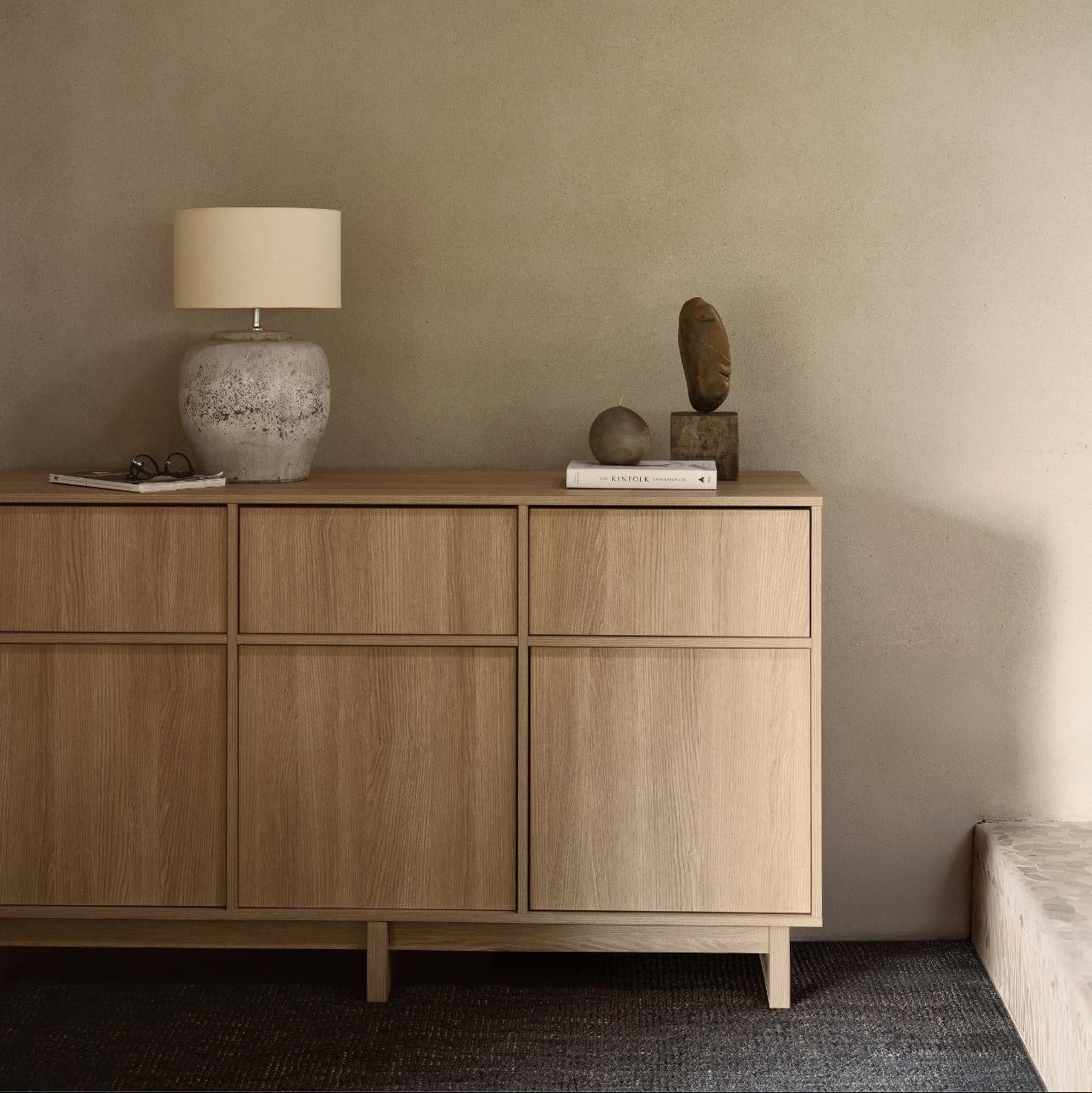 Quax Large Kyo Chest in Honey Ash with Optional Changing Tops
