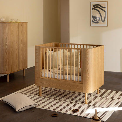 Cot in Ashwood by Quax