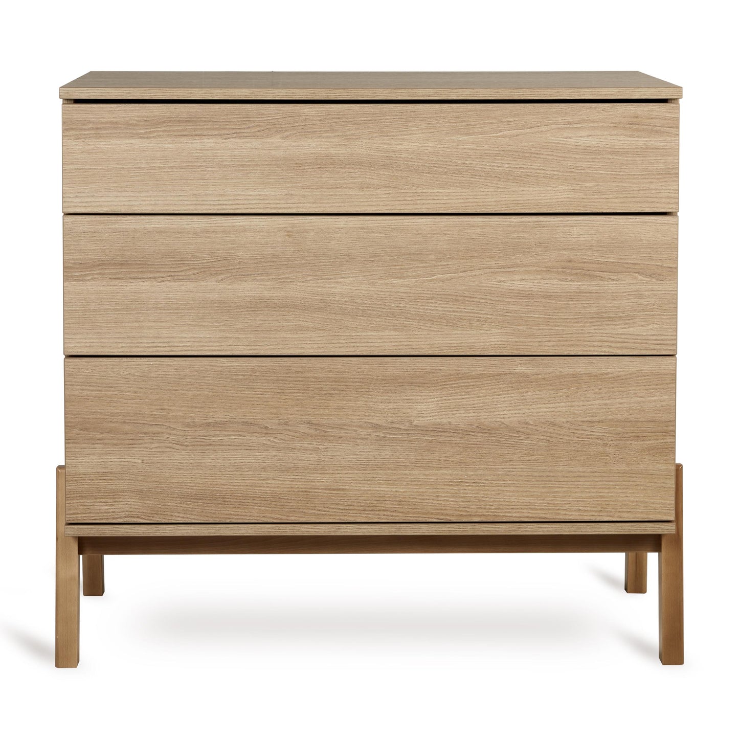 Quax Ashi Dresser with Optional Baby Changer Top - Honey Ash