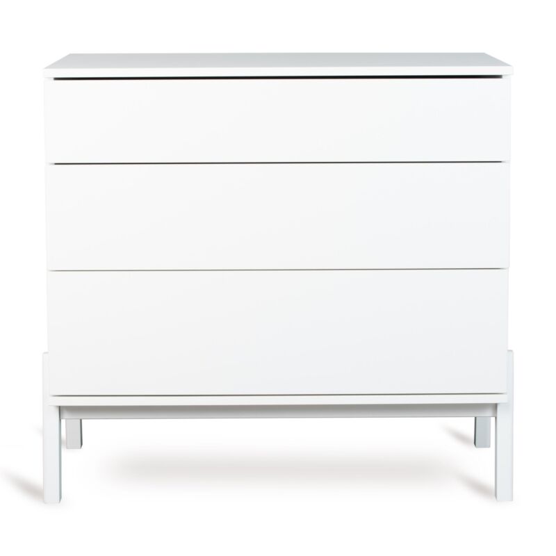 Quax Ashi Dresser with Optional Baby Changer Top - Cream