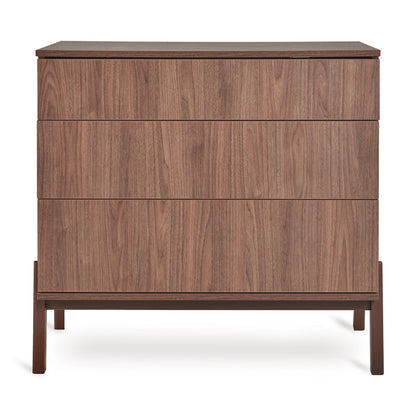 Quax Ashi Dresser with Optional Baby Changer Top - Chestnut
