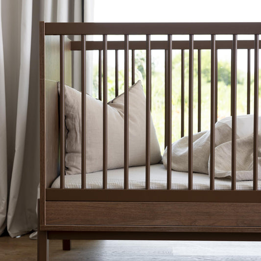 Quax Ashi Convertible Cot Bed 140 X 70 cm - Chestnut
