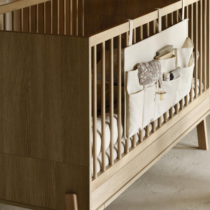 Quax Ashi Convertible Cot Bed 140 X 70 cm - Honey Ash