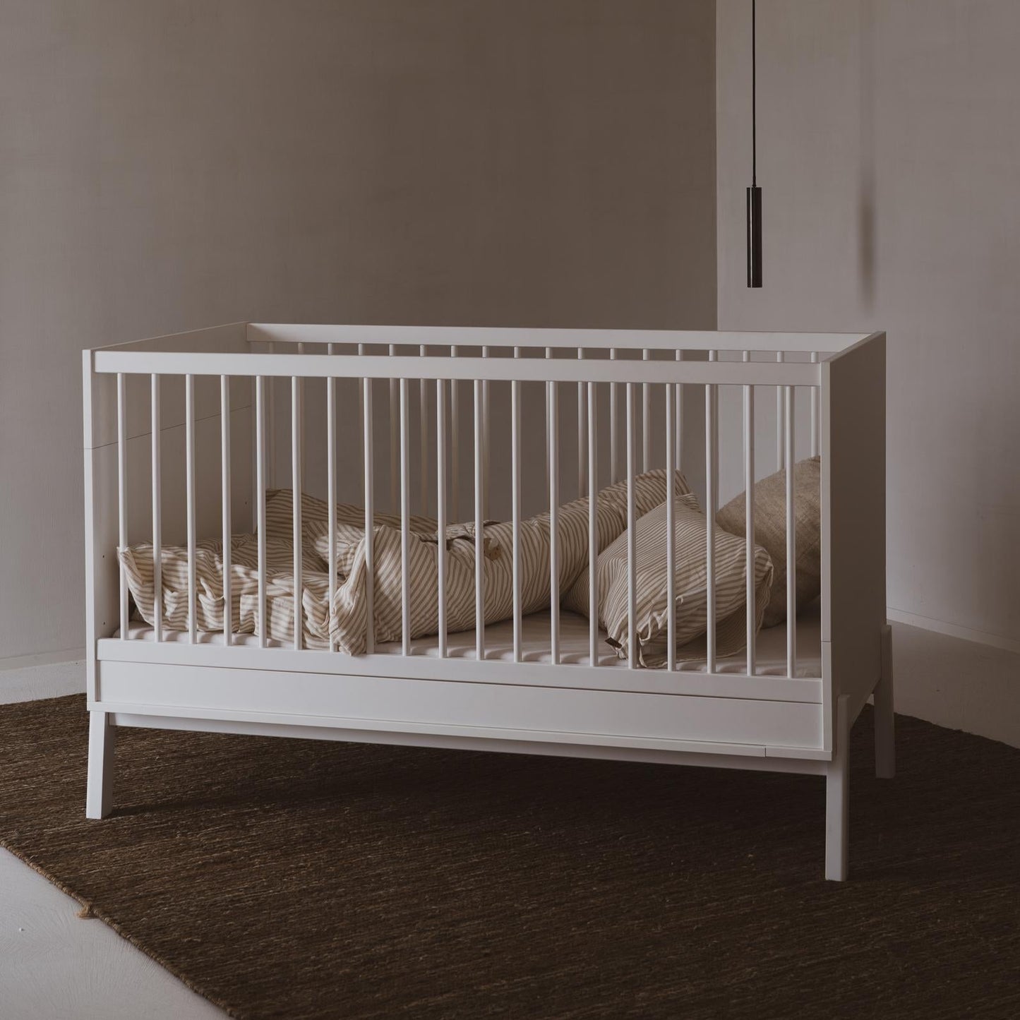 Quax Ashi Convertible Cot Bed 140 X 70 cm - Cream