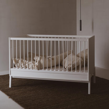 Quax Ashi Convertible Cot Bed 140 X 70 cm - Cream
