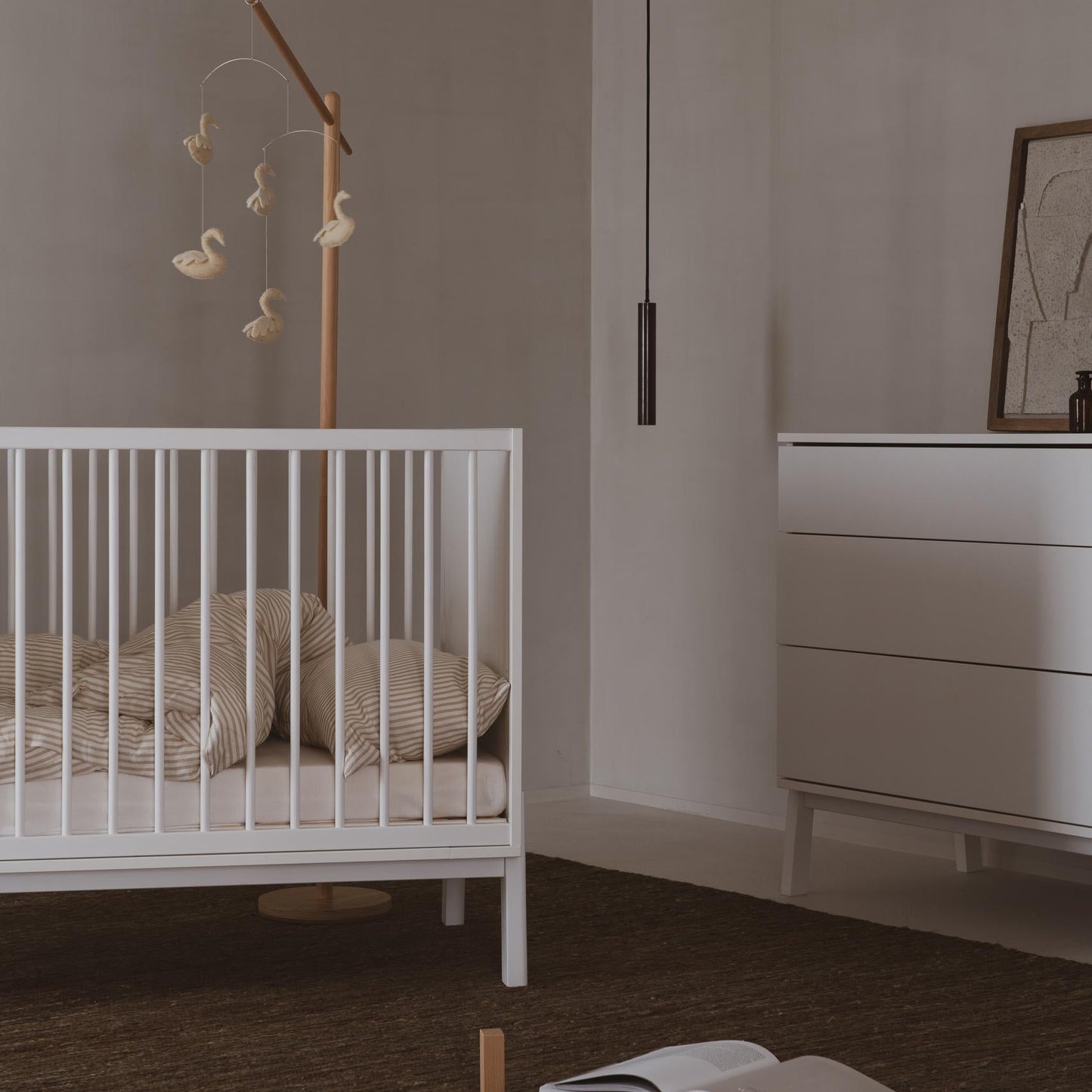 Quax Ashi Cot 120 X 60 cm - Cream