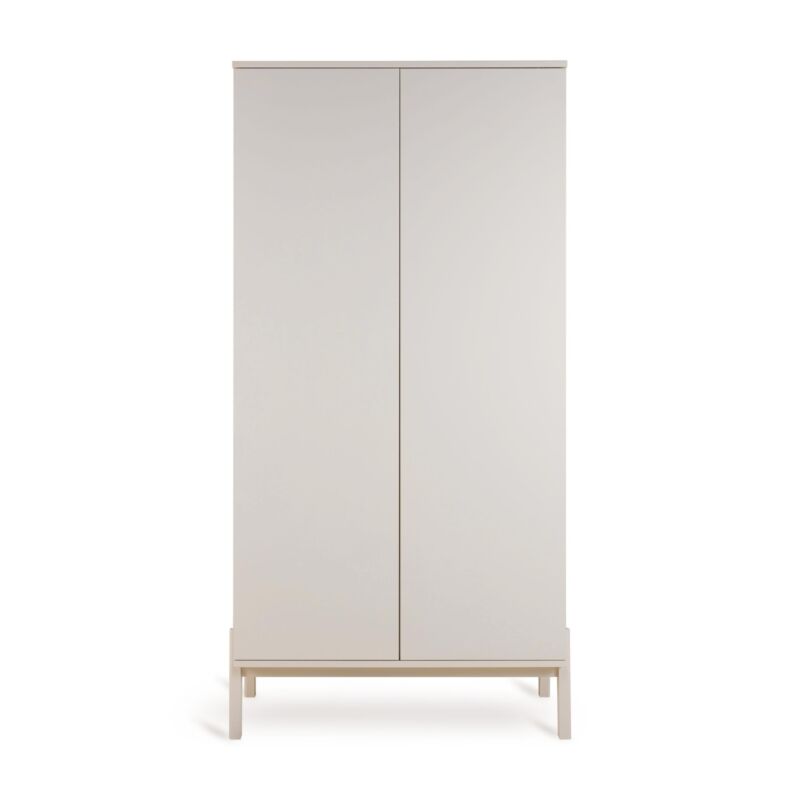 Quax Ashi 2 Door Wardrobe - Clay