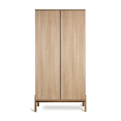 2 DOOR NURSERY WARDRIBE IN HONEY ASH COLOUR