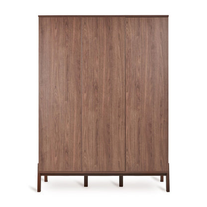 Quax Ashi 3 Door Wardrobe - Chestnut