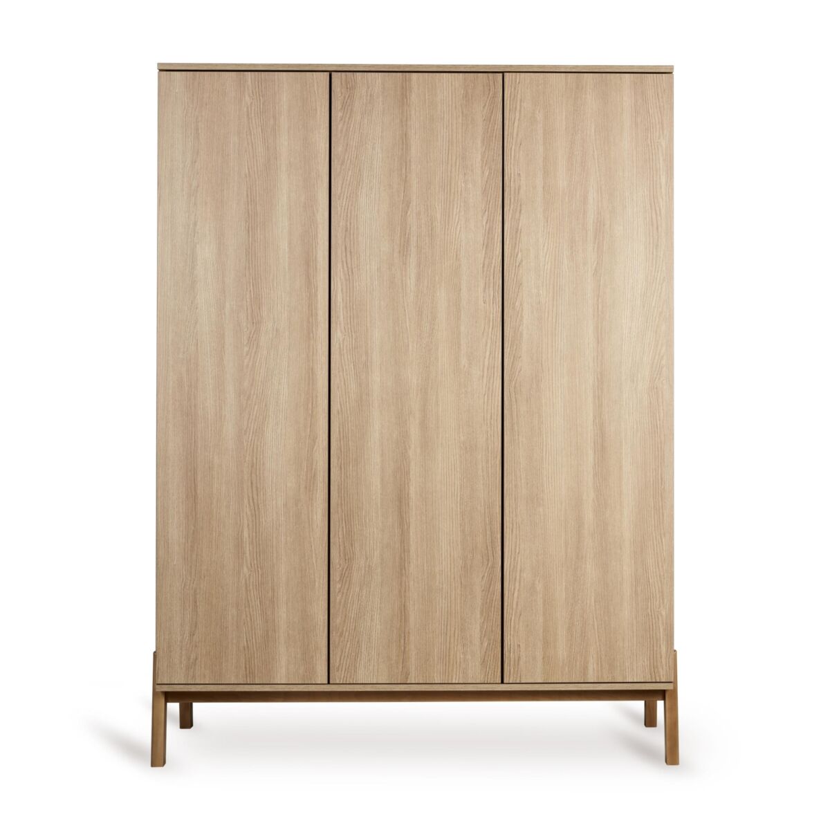 Honey Ash Wardrobe for the Nursery with 3 doors