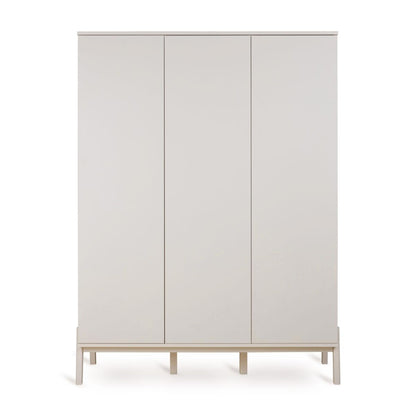 Cream 3 door nursery wardrobe