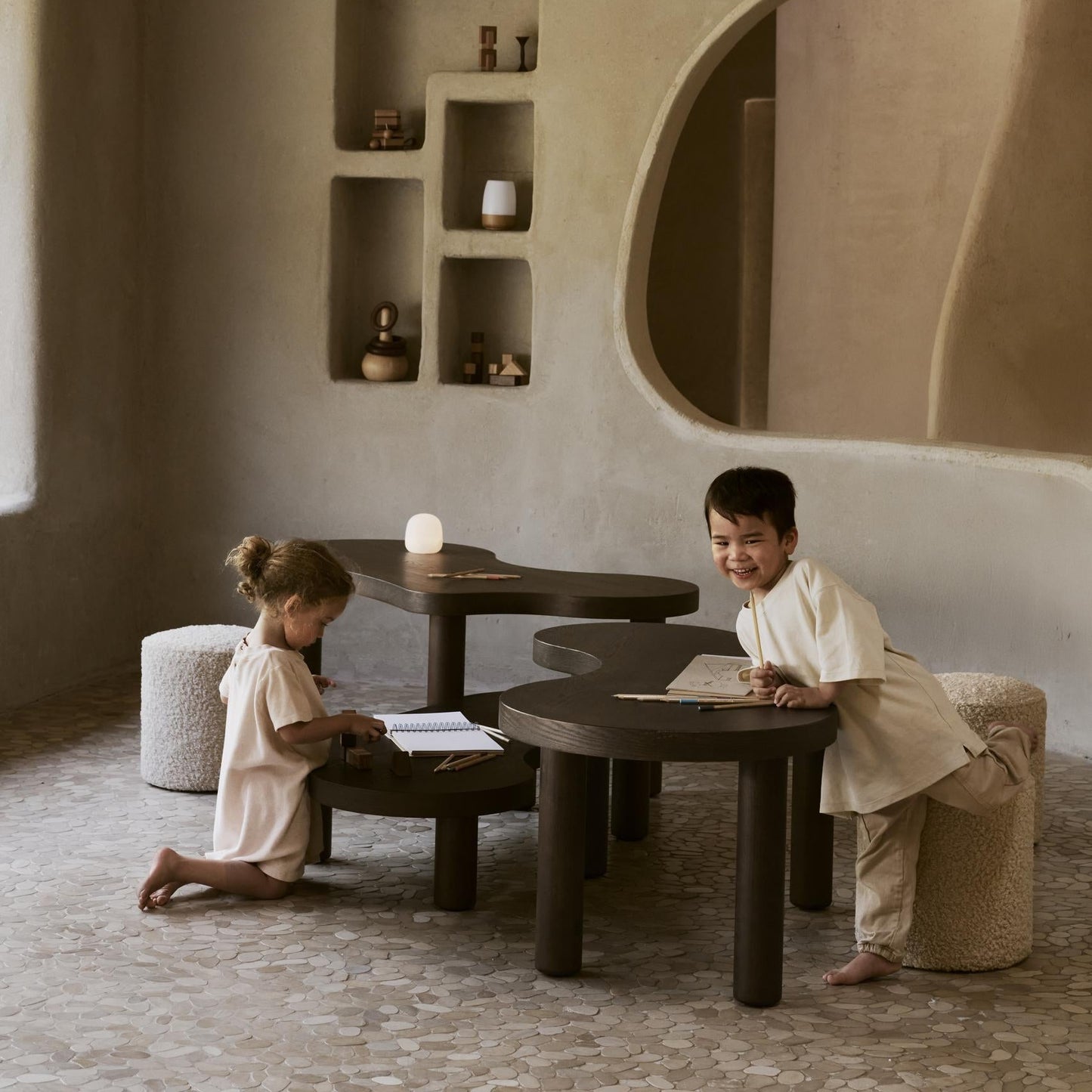 Black Ash Modular Play Table