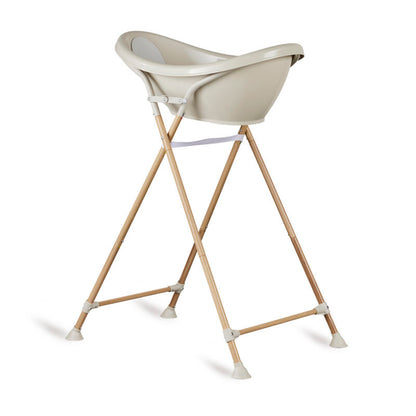 Quax Baby Bath with Stand - Clay & Natural