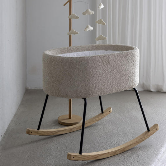 Child's Cradle Boucle in Beige