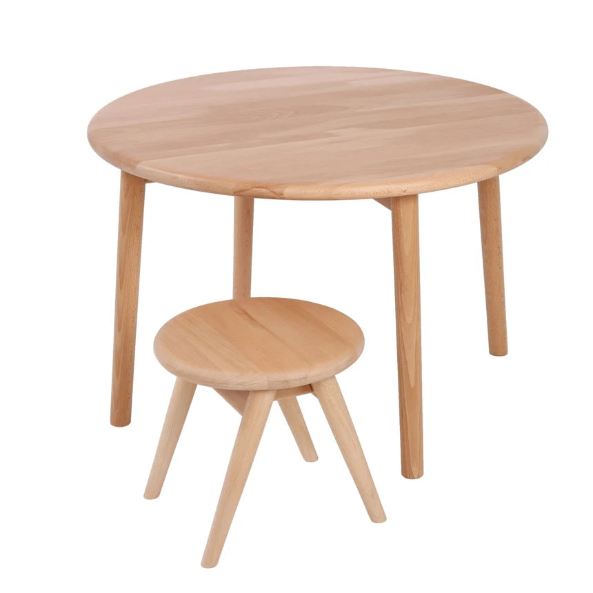 Curve Lab Round Table - Beech Wood