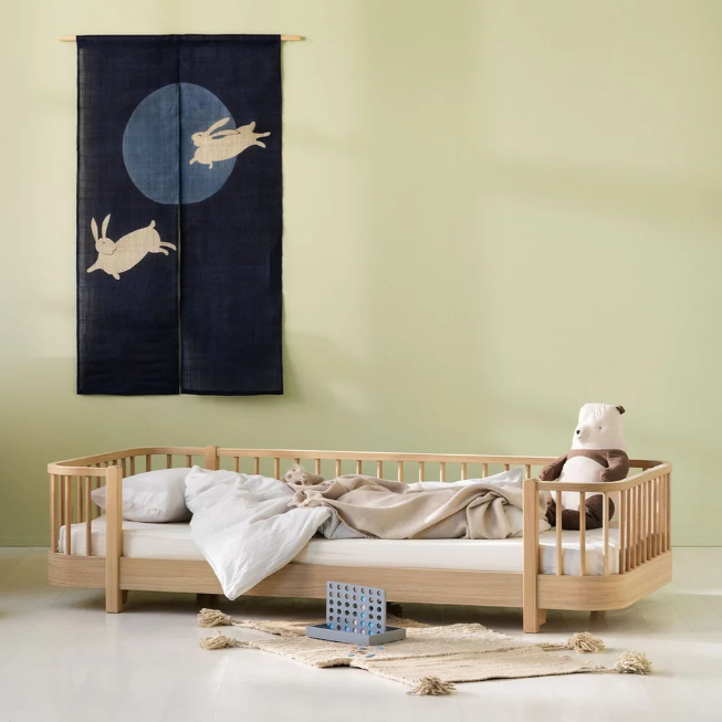 Oliver Furniture Wood Original Floor Bed - Oak