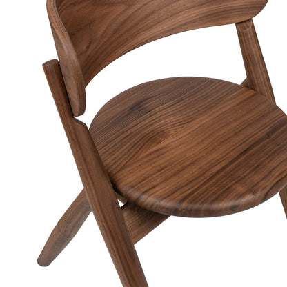 Curve Lab Small Chair - Walnut