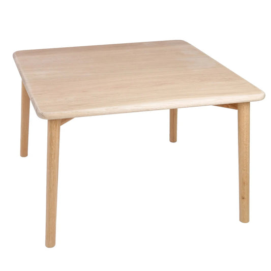 Curve Lab Square Table - Oak Wood