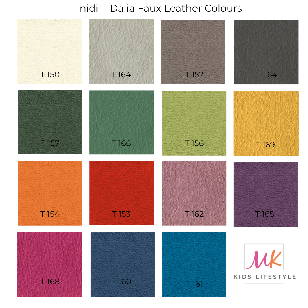 Faux Leather Pil Desk Chair by Nidi