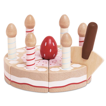 Le Toy Van Sliceable Birthday Cake & Candles