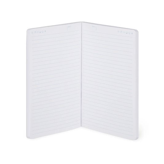 Legami Lined Lined Photo Notebook with Illustrated Hard Cover – Moth – The Magic of New Beginnings