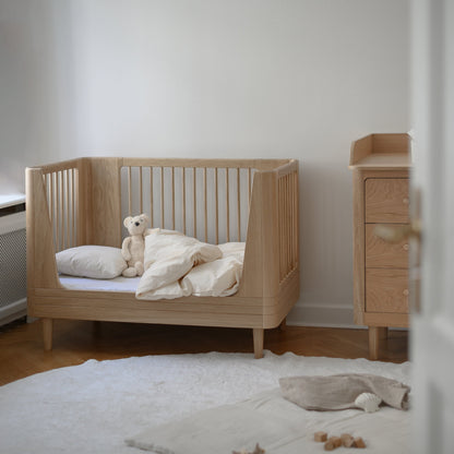 We are Bitte Oak Nature Baby Bed 2.0