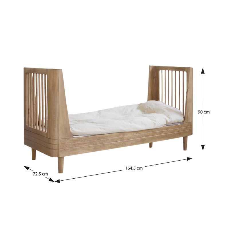 Junior Bed by We are Bitte - Oak