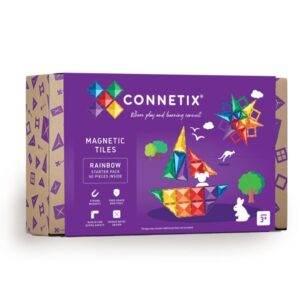Connetix Rainbow Starter Pack – 60 Pieces