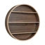 Curve Lab Round Shelf - Walnut Wood
