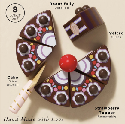 Le Toy Van Chocolate Gateau Wooden Toy