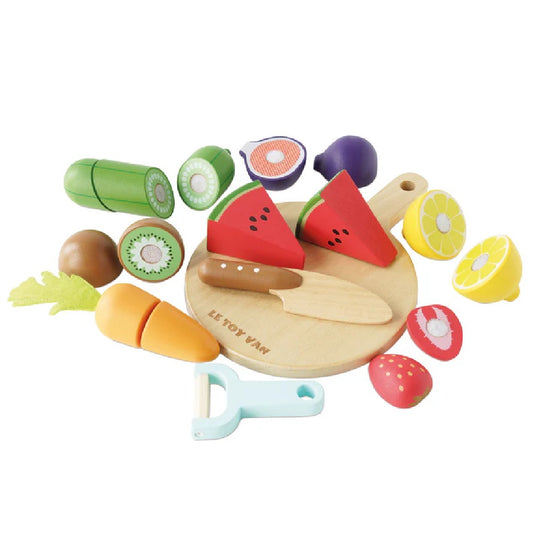 Le Toy Van Chopping Board & Sliceable Food