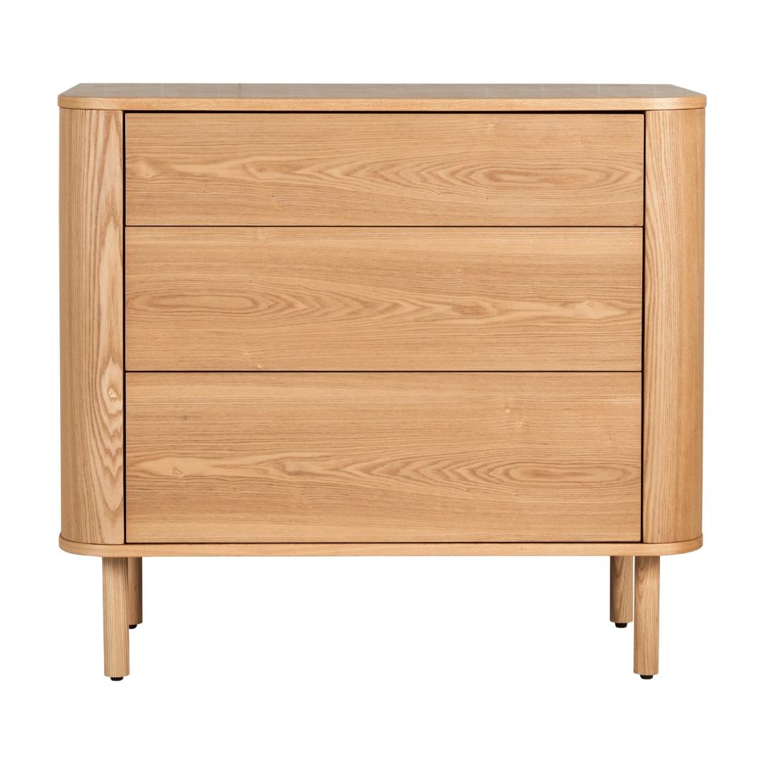 Quax Yume Chest of Drawers in Ash with Optional Changing Top